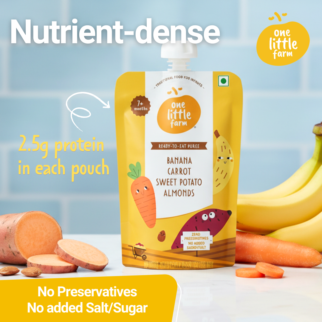 Banana, Carrot, Sweet Potato, Almonds